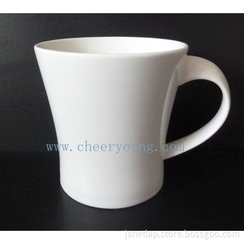 White Porcelain Coffee Mug (CY-P143)